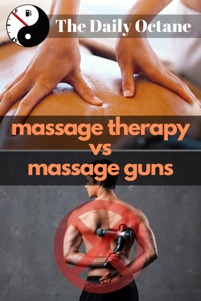 Massage Therapy vs Massage Guns